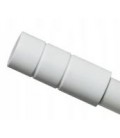 Koncovka Cylinder hladky biela Ø25 mm kus