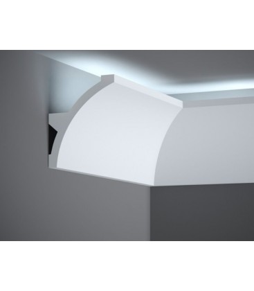 Dekoratívna lišta na strop MDB101 200 x 14 x 10.6 cm Mardom - vhodná pre LED podsvietenie