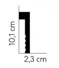 Podlahová lišta MD006 200 x 10.1 x 2.3 cm Mardom