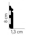 Podlahová lišta MD018 200x8x1.3 cm Mardom