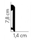 Podlahová lišta MD234 200x7.8x1.4 cm Mardom
