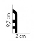 Podlahová lišta MD355 200x9.7x1.8 cm Mardom