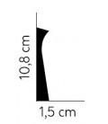 Podlahová lišta QS004 200x10.8x1.5 cm Mardom