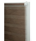 Roleta Deň a Noc Delux Plus séria Mocha Wood DN23