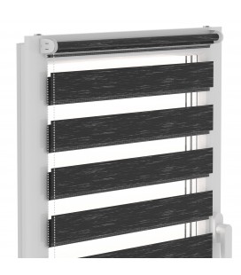 Roleta Deň a Noc Delux Plus séria Graphite Black DN33