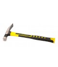 Kladivo murárske MASTERTOOL 510 g HRC60 sklolaminátová rukoväť 380 mm 02-0121