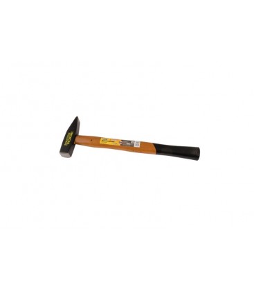 Kladivo zámočnícke MASTERTOOL 300 g HRC 56 drevená rukoväť s polymérovou ochranou 300 mm 02-0203