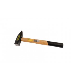 Kladivo zámočnícke MASTERTOOL 1000 g HRC 56 drevená rukoväť s polymérovou ochranou 360 mm 02-0210