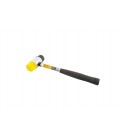 Kladivo rovnacie MASTERTOOL 35 mm guma/plast, kovová rukoväť 02-0330