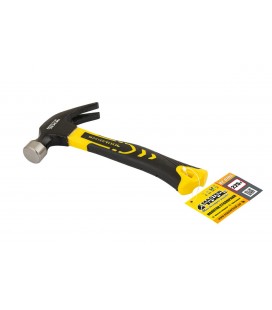 Kladivo tesárske MASTERTOOL 225g HRC60 sklolaminátová rukoväť 160 mm 02-0706