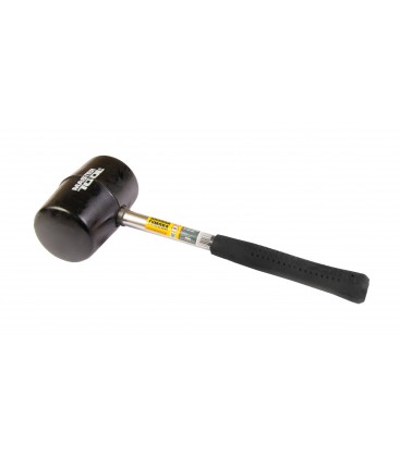 Kladivo gumené MASTERTOOL 75 mm 680 g kovová rukoväť čierna 02-1303