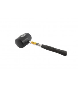 Kladivo gumené MASTERTOOL 80 mm 900 g kovová rukoväť čierna 02-1304
