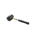 Kladivo gumené MASTERTOOL 80 mm 900 g kovová rukoväť čierna 02-1304