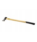 Sekera štiepacia MASTERTOOL 2000 g HRC 50 drevená rukoväť s polymérovou ochranou 900 mm 05-0132