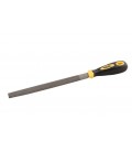 Pilník kovový MASTERTOOL 200 mm, polkruhový dvojzložková rukoväť 06-0202