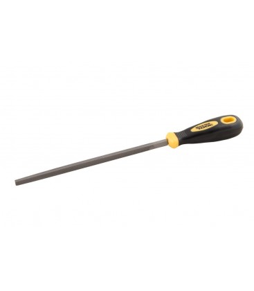 Pilník kovový MASTERTOOL 200 mm, štvorec dvojzložková rukoväť 06-0204