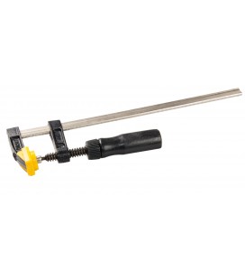 Svorka stolárska MASTERTOOL F-Type 250*50 mm 1700 N drevená rukoväť DIN 5117 07-0002
