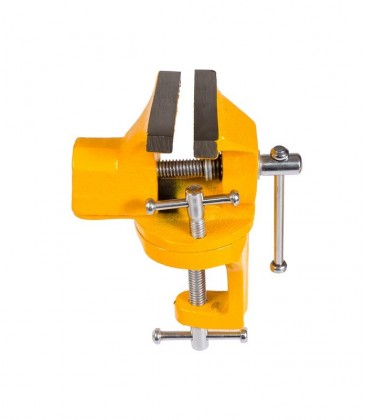 Zverák stolný otočný mini MASTERTOOL 60 mm 07-0202