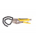Kliešte upínacie MASTERTOOL s reťazou 450 mm Ø 155 mm 07-0907