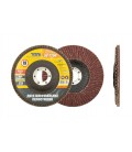 Kotúč brúsny lamelový MASTERTOOL Т27 P60 125*22 mm 08-2206