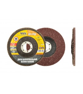Kotúč brúsny lamelový MASTERTOOL Т27 P80 125*22 mm 08-2208