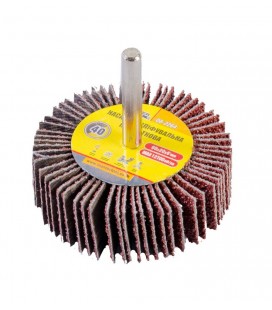 Valec lamelový brúsny MASTERTOOL 60*20 mm P40 s hriadeľom 6 mm 08-2264