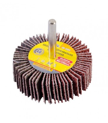 Valec lamelový brúsny MASTERTOOL 60*20 mm P40 s hriadeľom 6 mm 08-2264