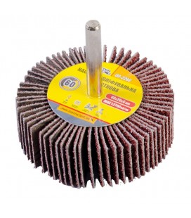 Valec lamelový brúsny MASTERTOOL 60*20 mm P60 s hriadeľom 6 mm 08-2266
