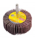 Valec lamelový brúsny MASTERTOOL 60*20 mm P60 s hriadeľom 6 mm 08-2266