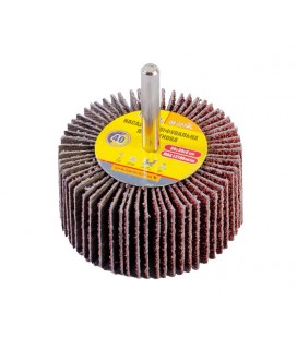 Valec lamelový brúsny MASTERTOOL 60*30 mm P40 s hriadeľom 6 mm 08-2274