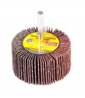 Valec lamelový brúsny MASTERTOOL 60*30 mm P80 s hriadeľom 6 mm 08-2278