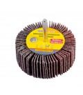 Valec lamelový brúsny MASTERTOOL 80*30 mm P40 s hriadeľom 6 mm 08-2284