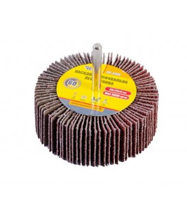 Valec lamelový brúsny MASTERTOOL 80*30 mm P60 s hriadeľom 6 mm 08-2286