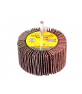 Valec lamelový brúsny MASTERTOOL 80*40 mm P80 s hriadeľom 6 mm 08-2298