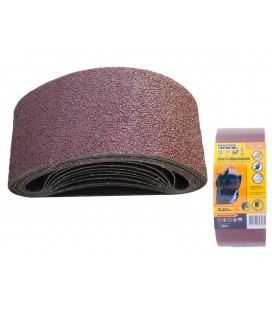 Pás brúsny MASTERTOOL 76*457 mm P80 10 ks 08-2308