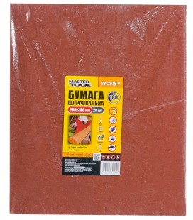Papier brúsny papier vodeodolný MASTERTOOL 230*280 mm P180 20 ks 08-2618-Р