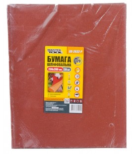 Papier brúsny vodeodolný MASTERTOOL 230*280 mm P320 20 ks 08-2632-Р