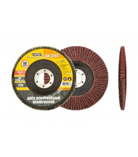 Kotúč brúsny lamelový MASTERTOOL Т29 P36 125*22 mm 08-3203