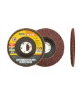Kotúč brúsny lamelový MASTERTOOL Т29 P60 125*22 mm 08-3206