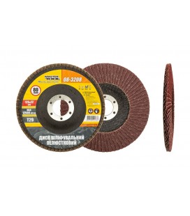 Kotúč brúsny lamelový MASTERTOOL Т29 P80 125*22 mm 08-3208