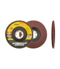 Kotúč brúsny lamelový MASTERTOOL Т29 P120 125*22 mm 08-3212