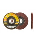 Kotúč brúsny lamelový MASTERTOOL Т29 P150 125*22 mm 08-3215