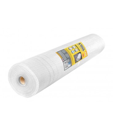 Sieťovina zo sklenených vlákien MASTERTOOL 1000 mm * 50 m / rolka, 5 * 5 mm, 145 g / m² 08-9506