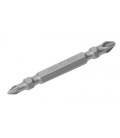 Bity skrutkovacie GRANITE PH1/PH2 65 mm 1/4" S2 2 ks S2 2 ks 10-12-650