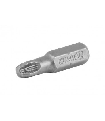 Bity skrutkovacie GRANITE 25 mm 1/4" S2 10 ks 10-93-251
