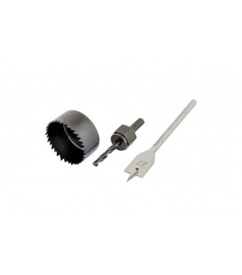 Sada na montáž zámkov MASTERTOOL 3 ks 12-2567