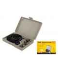 Vrták vykružovací do dreva a sadrokartónu MASTERTOOL 16 ks Ø 19 - 127 mm 12-2572