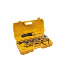 Sada závitníkov na rúry MASTERTOOL BSPT, 4 ks 1/2" 3/4" 1" 1-1/4" 3/4" 1" 1-1/4" 1" 1-1/4" 1-1/4" 14-1403