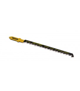 Plátky do priamočiarej píly HCS MASTERTOOL T244D na drevo/ plast rýchlo tvarovaný strih 6TPI/100 mm 5 ks 14-2802