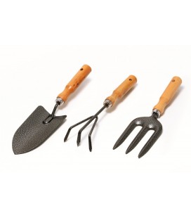 Sada záhradného náradia MASTERTOOL Garden WOOD 3 pcs 14-6099
